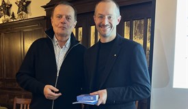 v.l. Präsident Werner Oeckler und Dr. Markus Brandstetter